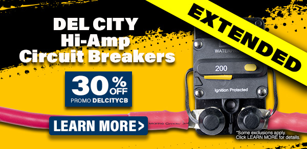 Del City Hi-Amp Circuit Breakers 30% off